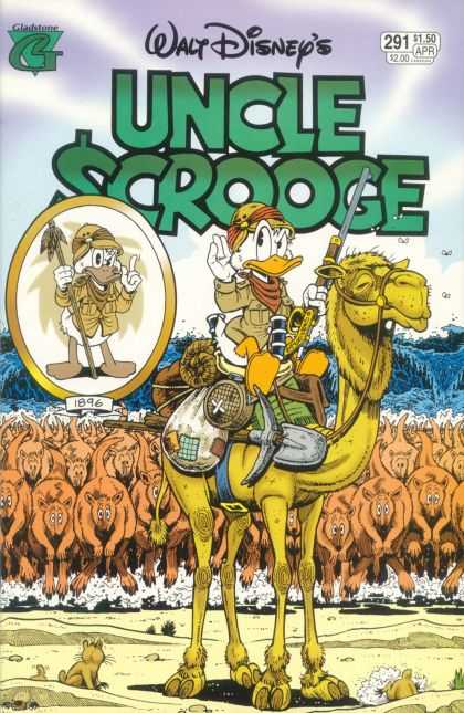 Uncle Scrooge 291 - Desert - Camel - Explorer - Gun - Scrooge Mcduck - Keno Rosa