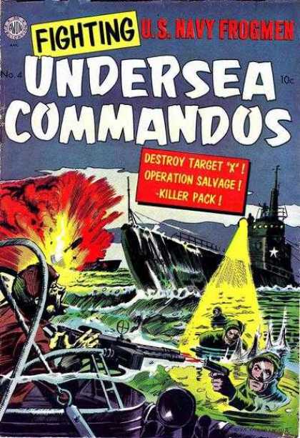 Undersea Commandos 4 - Soldier - Diver - Submarine - U-boat - Ocean