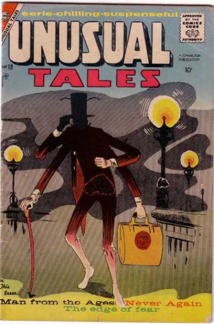 Unusual Tales 10 - Man - Ages - Publication - Eerie - Suspenseful
