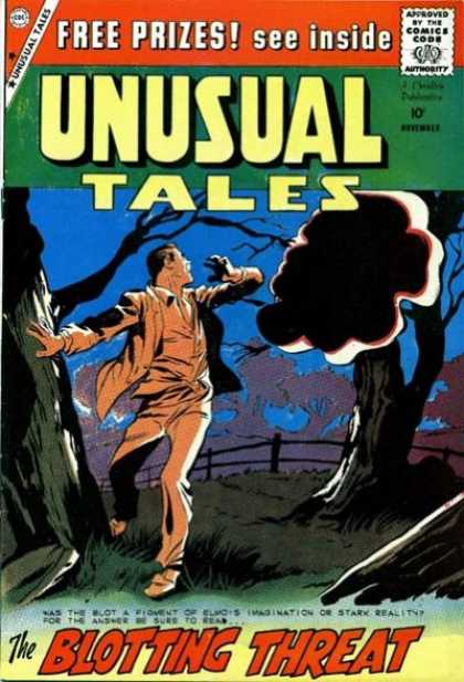 Unusual Tales 19 - Blotting Threat - Free Prizes - Imagination - Reality - Answer