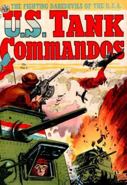 US Tank Commandos 1 - Fighting Daredevils - Planes - War - Tanks - Guns