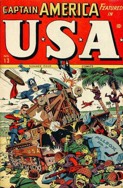 USA Comics 13 - Alex Schomburg