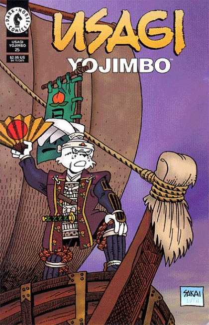 Usagi Yojimbo 25 - Dark Horse - Samurai - Rabbit - Stan Sakai - Boat - Stan Sakai, Tom Luth