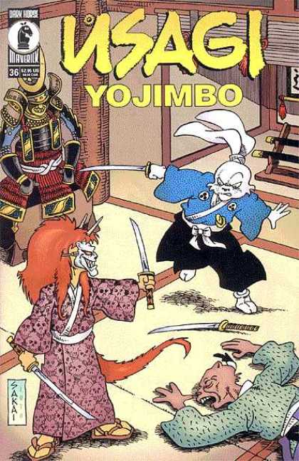 Usagi Yojimbo 36 - Dark Horse - Maverick - Samurai - Ninja - Weapons - Stan Sakai, Tom Luth