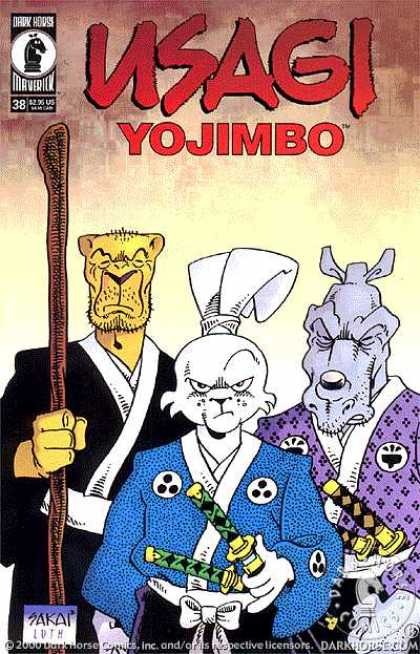 Usagi Yojimbo 38 - Usagi - Yojimbo - Maverick Comics - Samurai Rabbit - Animal Martial Artists - Stan Sakai, Tom Luth
