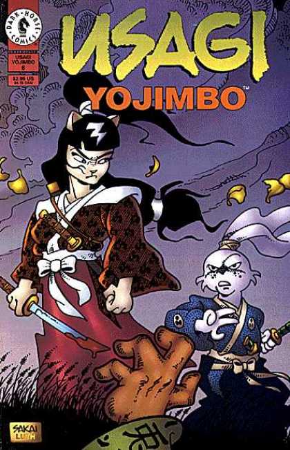 Usagi Yojimbo 6 - Cat - Rabbit - Sword - Samurai - Blood - Stan Sakai, Tom Luth