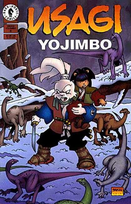 Usagi Yojimbo 8 - Rabbit - Dinosaurs - Snow - Samurai - Anthropomorphic Characters - Stan Sakai, Tom Luth