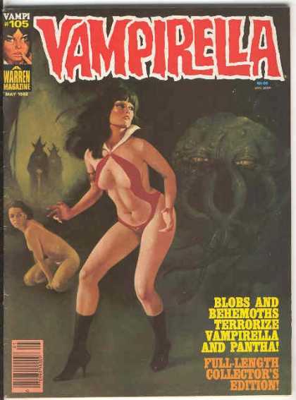 Vampirella 105 - Vampire - Woman - Monster - Shadow - Blobs