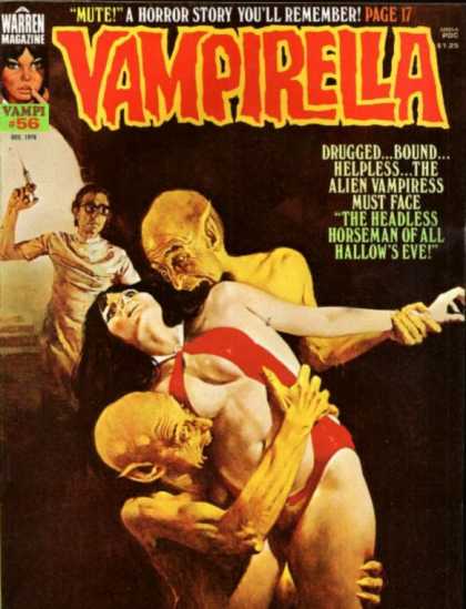 Vampirella 56 - Drugged Bound - Alien Vampiress - Blood Suckers - Flesh Eatrs - Bad Remembers