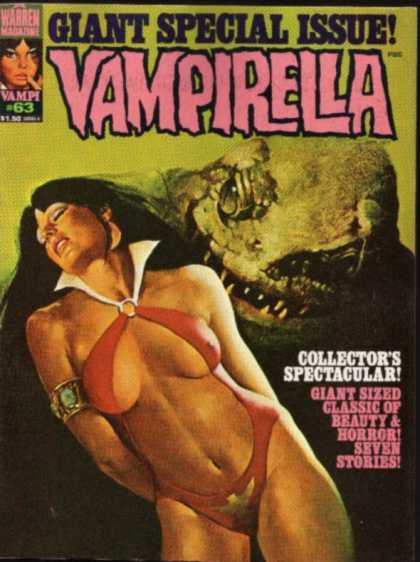 Vampirella 63 - Monster - Giant Special Issue - Woman - Collectors Spectacular - Costume
