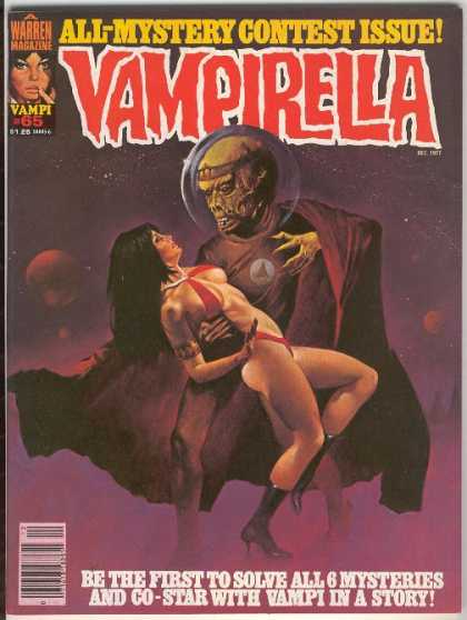 Vampirella 65 - A Warren Magazine - All-mystery Contest Issue - Allien - Moon - Space