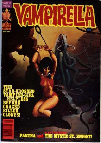Vampirella 95 - Warren Magazine - Vmpi - Woman - Monster - Pantha