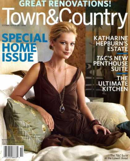 Various Magazines - Town & Country