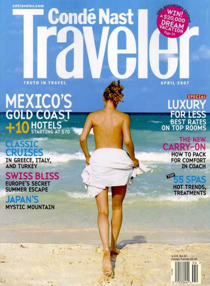 Various Magazines - Conde Nast Traveler