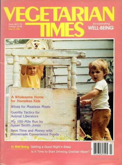Vegetarian Times - March 1981
