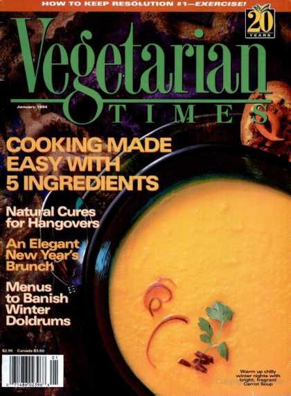 Vegetarian Times - January 1994