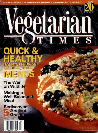 Vegetarian Times - March 1994