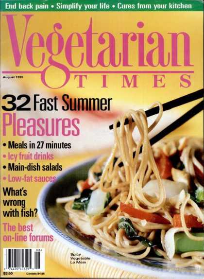 Vegetarian Times - August 1995