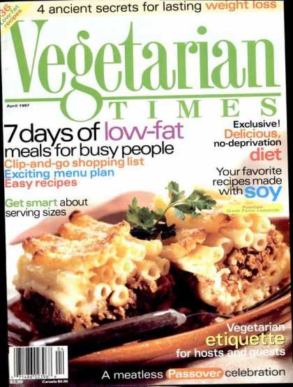 Vegetarian Times - April 1997