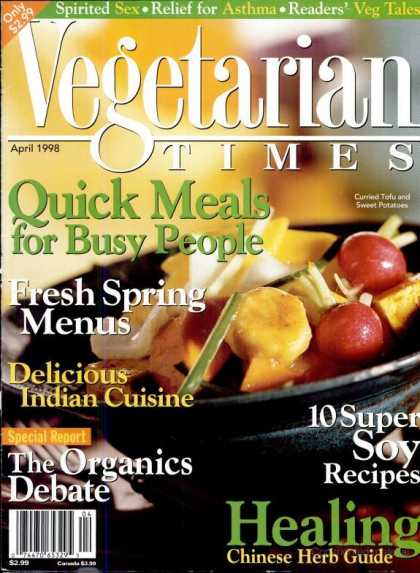 Vegetarian Times - April 1998