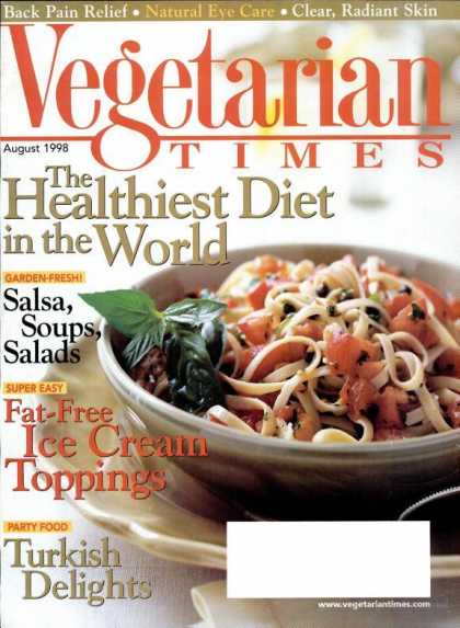 Vegetarian Times - August 1998