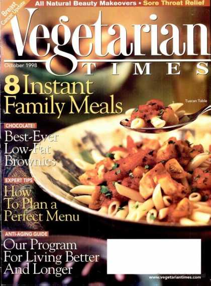 Vegetarian Times - October 1998