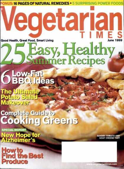 Vegetarian Times - June 1999