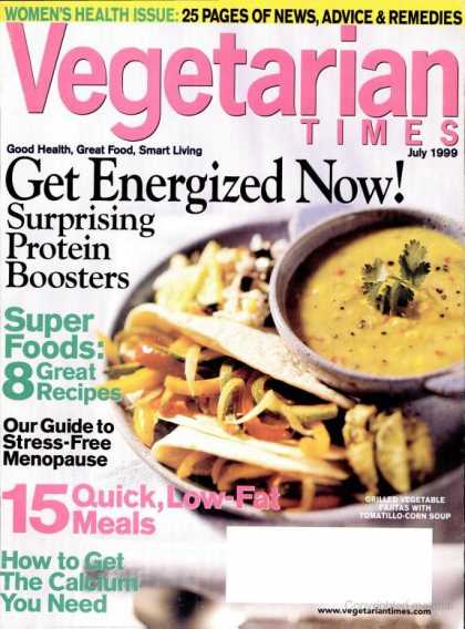 Vegetarian Times - July 1999