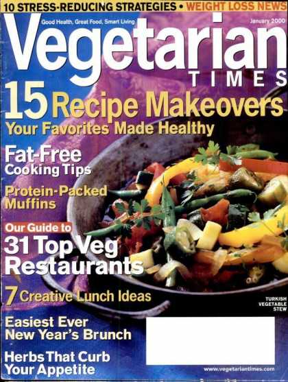 Vegetarian Times - January 2000