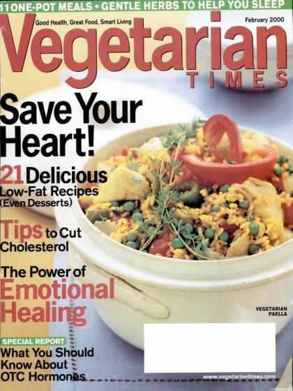 Vegetarian Times - February 2000