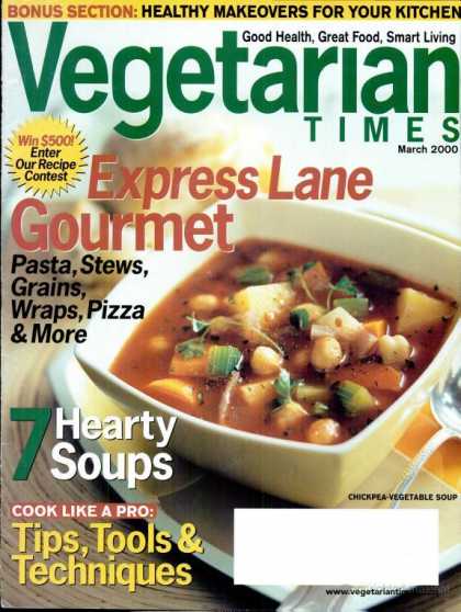 Vegetarian Times - March 2000