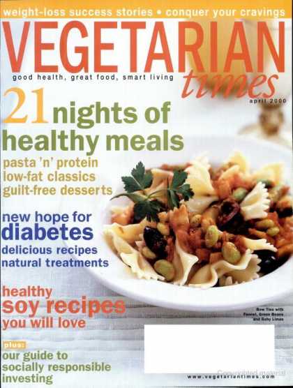 Vegetarian Times - April 2000