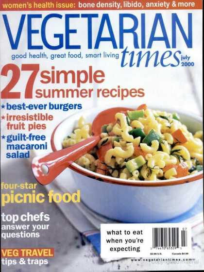 Vegetarian Times - July 2000