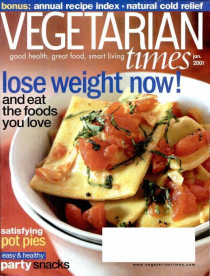 Vegetarian Times - January 2001