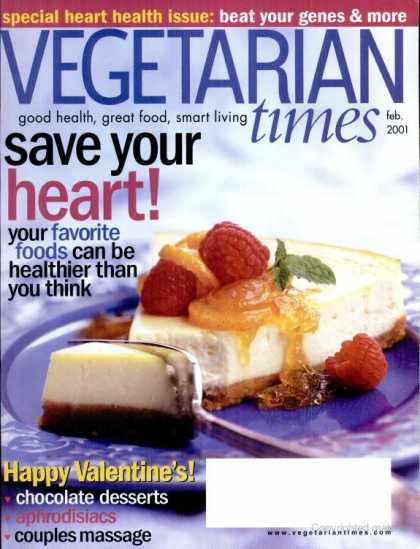 Vegetarian Times - February 2001