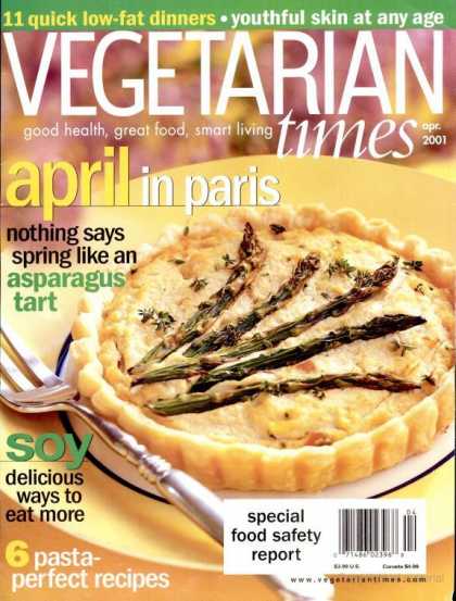 Vegetarian Times - April 2001