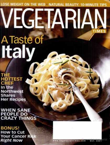 Vegetarian Times - October 2001