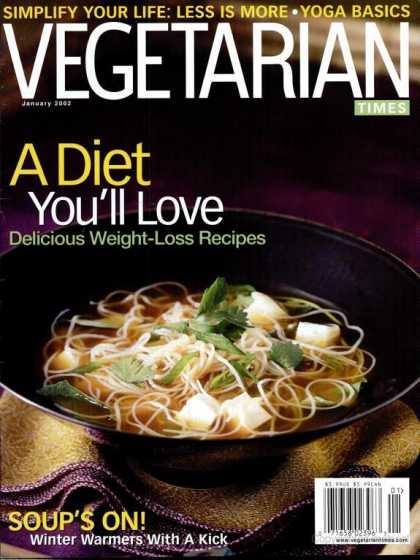 Vegetarian Times - January 2002