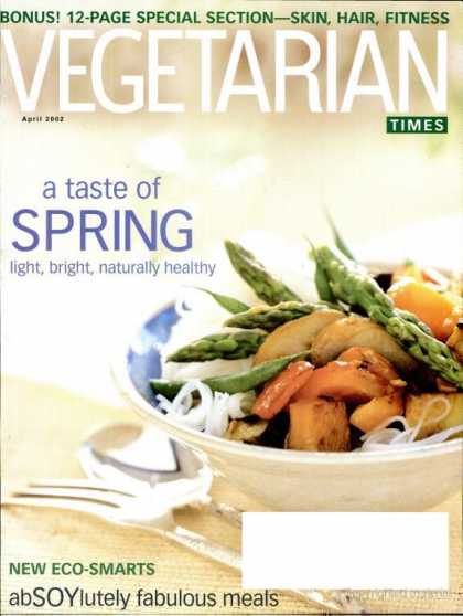 Vegetarian Times - April 2002
