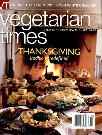 Vegetarian Times - November 2003