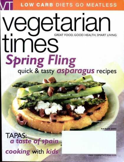 Vegetarian Times - March 2004