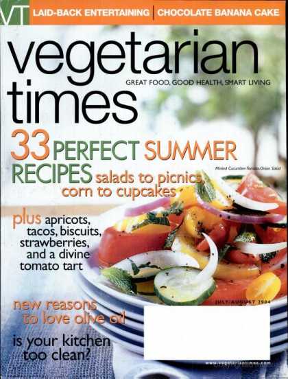 Vegetarian Times - July 2004