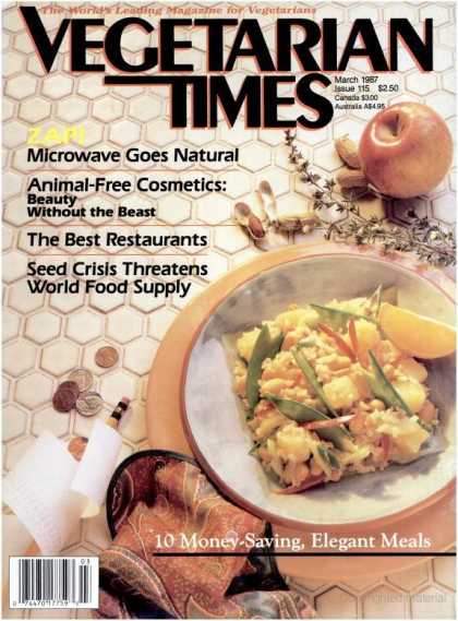 Vegetarian Times - March 1987