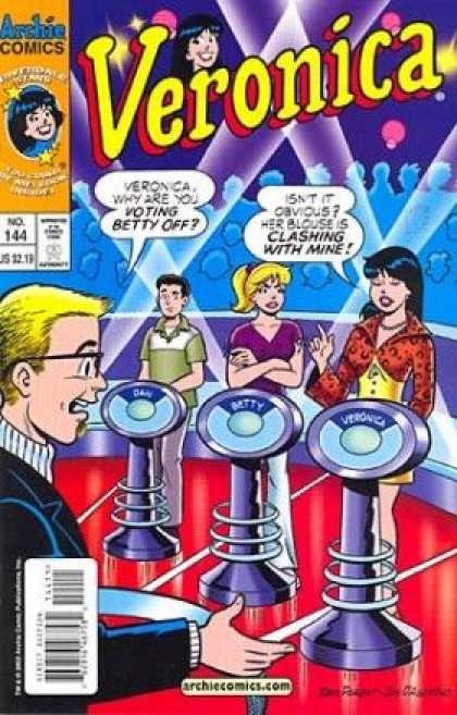 Veronica 144 - Archie Comics - Veronica - Voting Betty Off - No 144 - Gameshow - Dan Parent, Jon D'Agostino