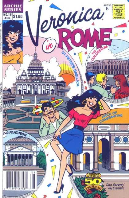 Veronica 16 - The Colosseum - Tourists - Man In Love - The Pantheon - Rome - Dan Parent