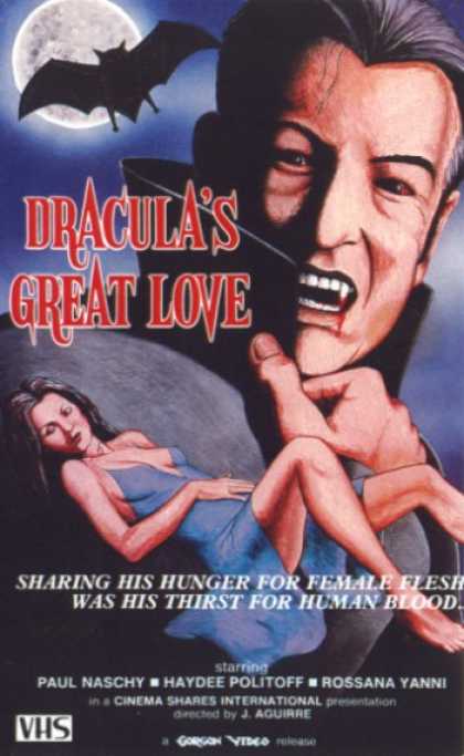 VHS Videos - Dracula's Great Love