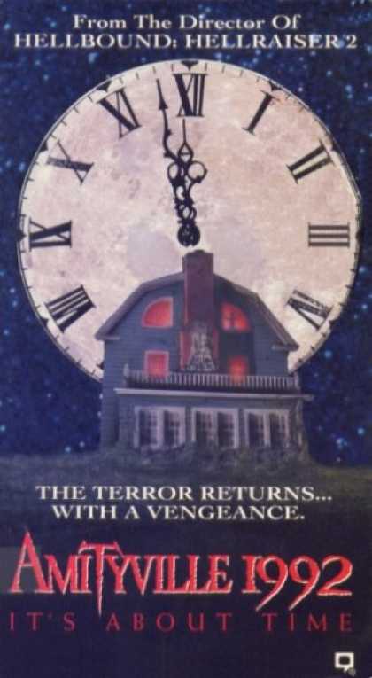 VHS Videos - Amityville 1992 It's About Time