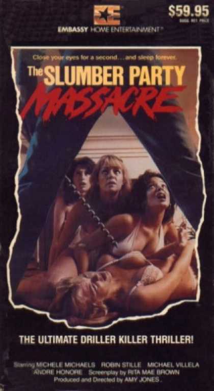 VHS Videos - Slumber Party Massacre