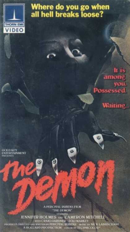 VHS Videos - Demon 1979 Thorn