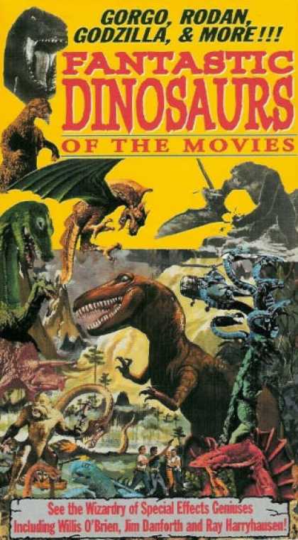 VHS Videos - Fantastic Dinosaurs Of the Movies